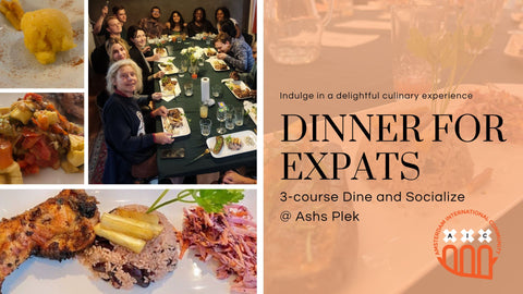 THU 28 Sep - 🍽️ Dinner for Expats: Dine and socialize @ Ashs Plek 🍽️🤤